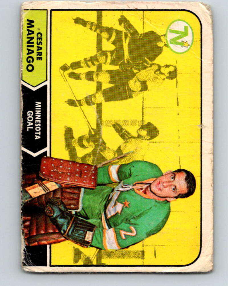 1968-69 O-Pee-Chee #45 Cesare Maniago Minnesota North Stars V957