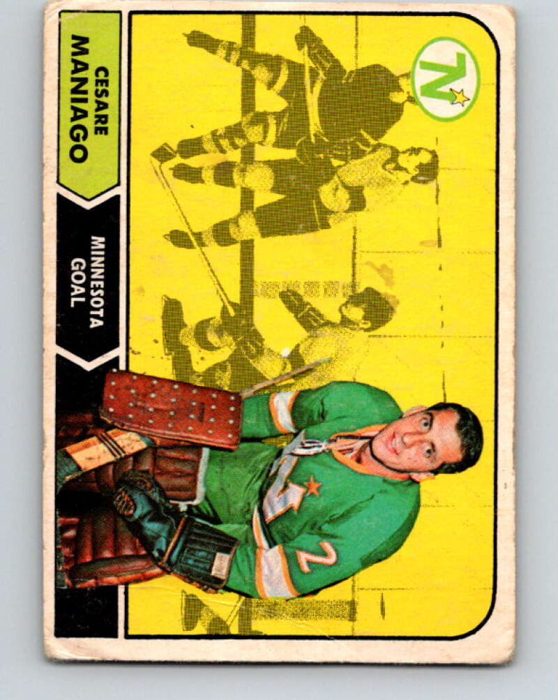 1968-69 O-Pee-Chee #45 Cesare Maniago Minnesota North Stars V958