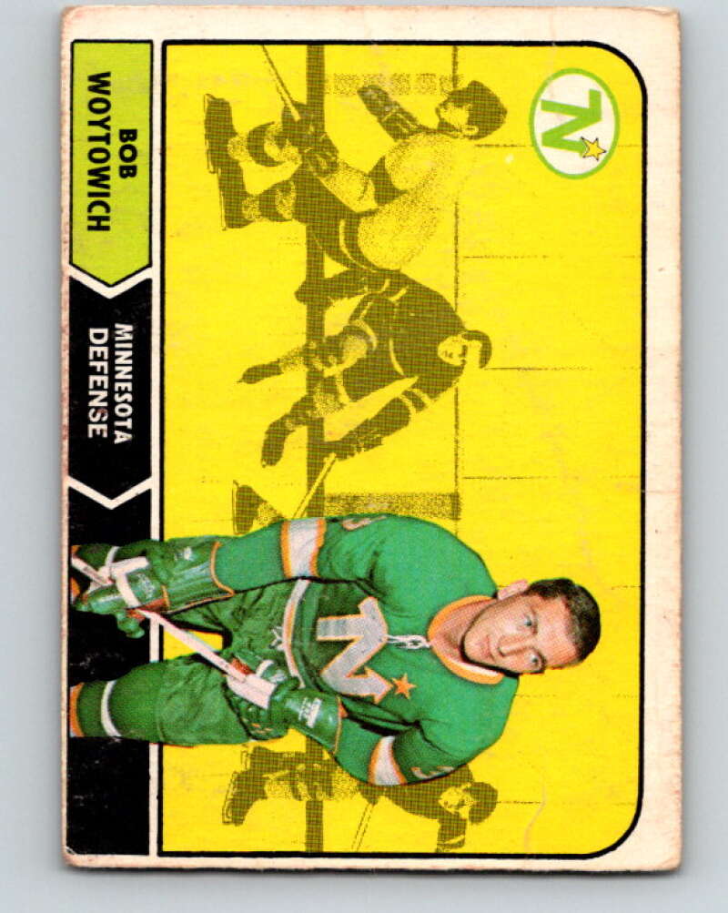 1968-69 O-Pee-Chee #49 Bob Woytowich Minnesota North Stars V964