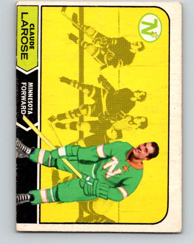 1968-69 O-Pee-Chee #51 Claude Larose Minnesota North Stars V966