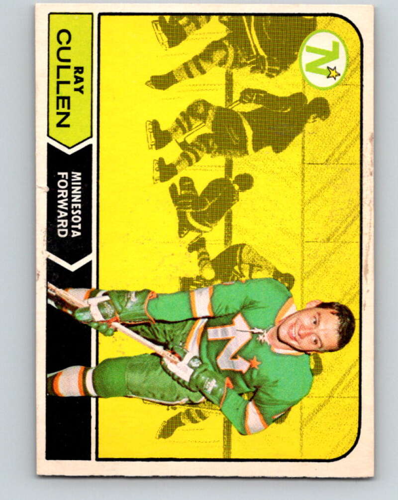 1968-69 O-Pee-Chee #54 Ray Cullen RC Rookie Minnesota North Stars V970