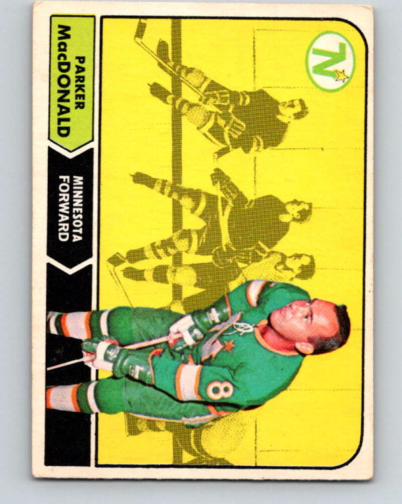 1968-69 O-Pee-Chee #55 Parker MacDonald Minnesota North Stars V973