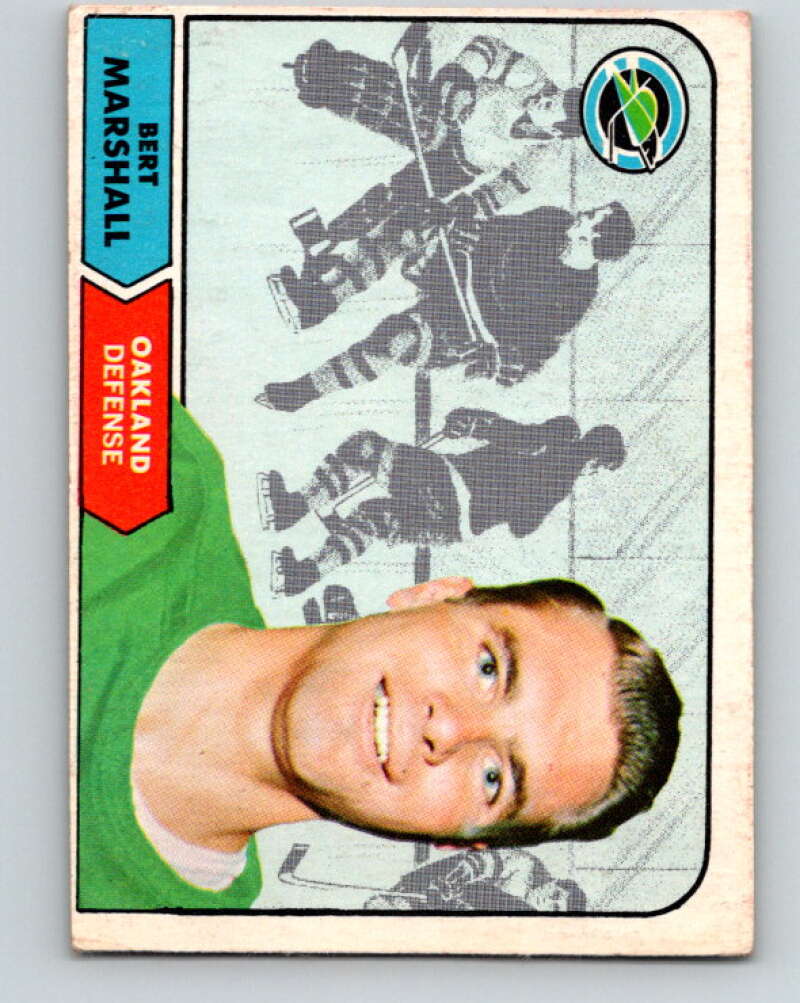 1968-69 O-Pee-Chee #79 Bert Marshall Oakland Seals V1005