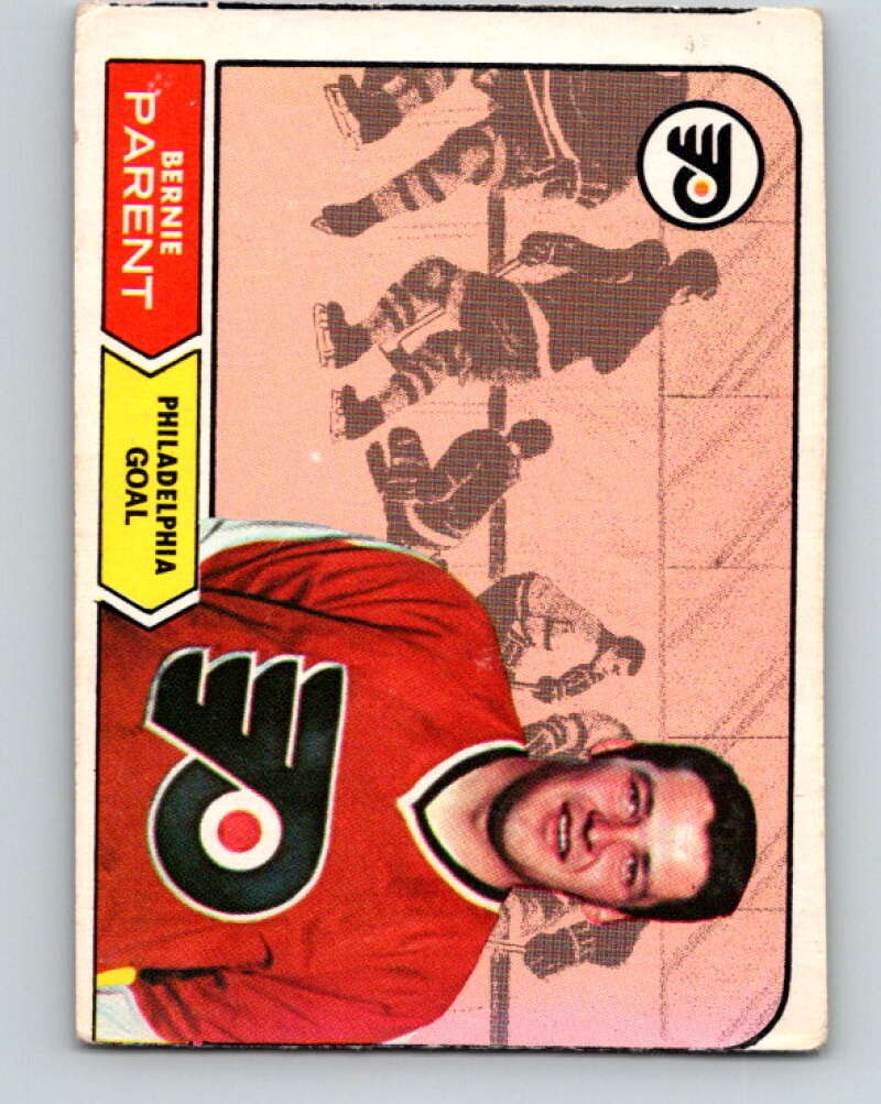 1968-69 O-Pee-Chee #89 Bernie Parent RC Rookie Philadelphia Flyers V1020
