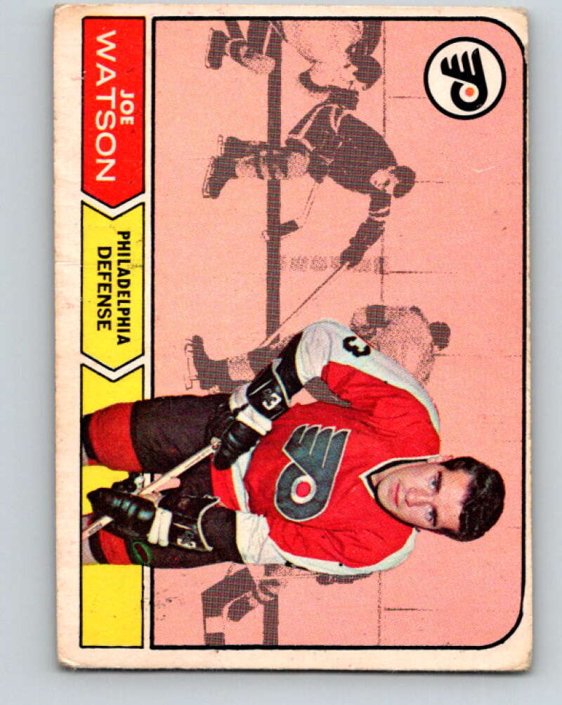 1968-69 O-Pee-Chee #90 Joe Watson Philadelphia Flyers V1021