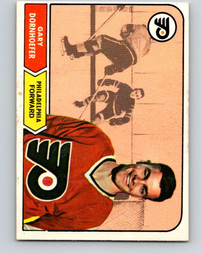 1968-69 O-Pee-Chee #94 Gary Dornhoefer Philadelphia Flyers V1025
