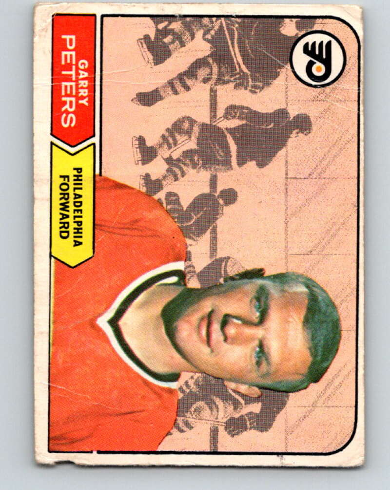 1968-69 O-Pee-Chee #99 Garry Peters Philadelphia Flyers V1031