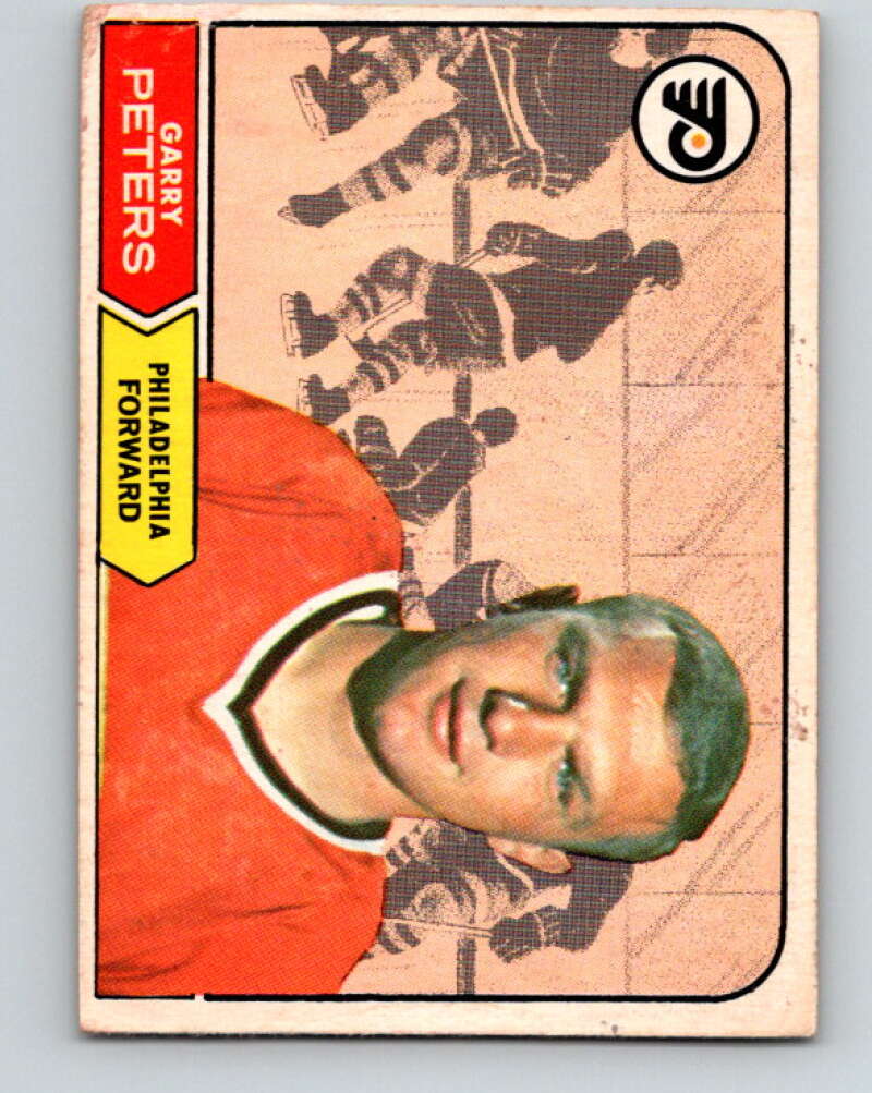 1968-69 O-Pee-Chee #99 Garry Peters Philadelphia Flyers V1032