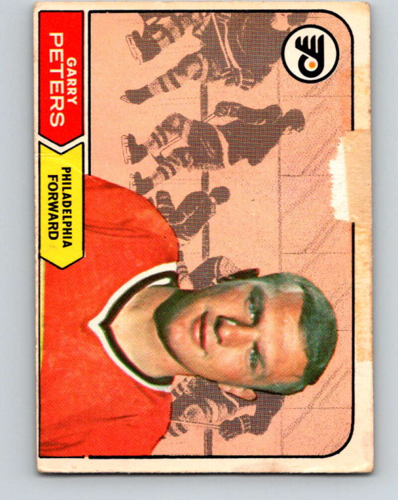 1968-69 O-Pee-Chee #99 Garry Peters Philadelphia Flyers V1033