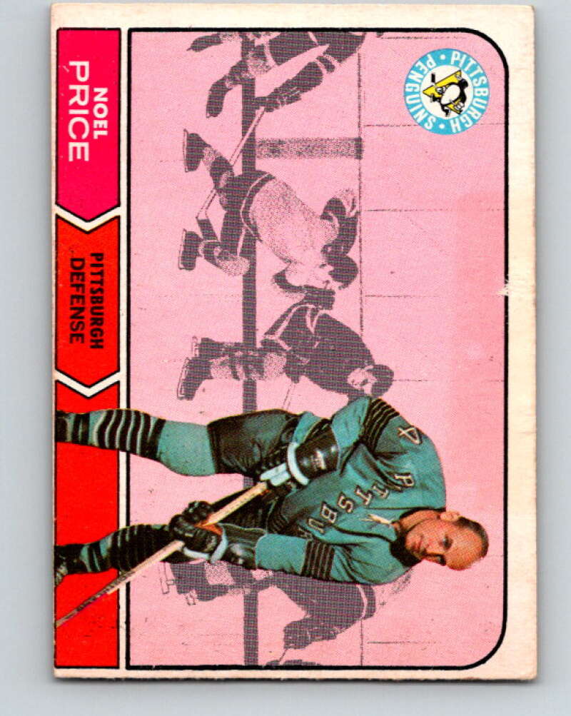 1968-69 O-Pee-Chee #110 Noel Price Pittsburgh Penguins V1050