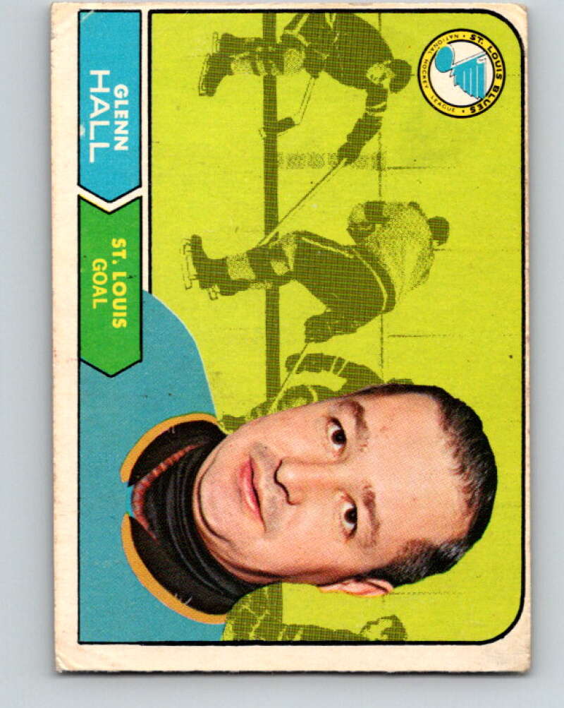 1968-69 O-Pee-Chee #111 Glenn Hall St. Louis Blues V1052
