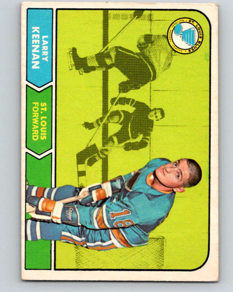 1968-69 O-Pee-Chee #115 Larry Keenan St. Louis Blues V1057