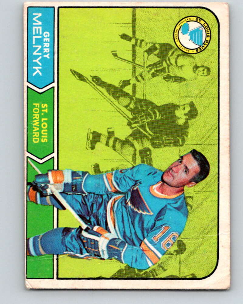 1968-69 O-Pee-Chee #120 Gerry Melnyk St. Louis Blues V1062