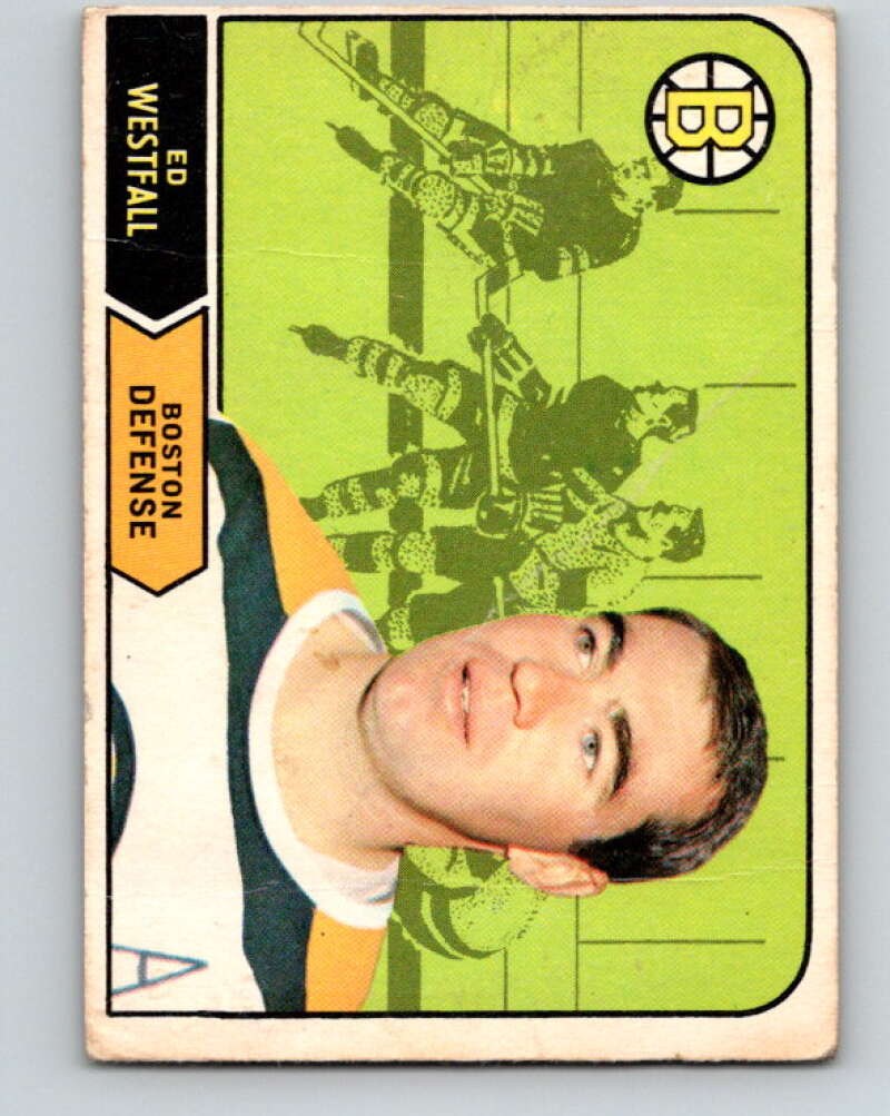1968-69 O-Pee-Chee #135 Ed Westfall Boston Bruins V1079