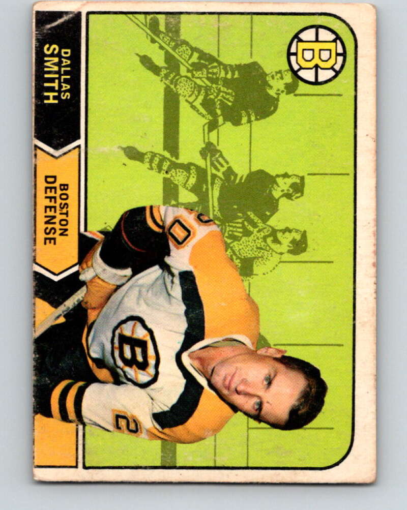 1968-69 O-Pee-Chee #136 Dallas Smith Boston Bruins V1081