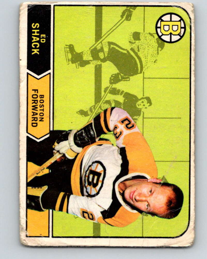 1968-69 O-Pee-Chee #137 Eddie Shack Boston Bruins V1083
