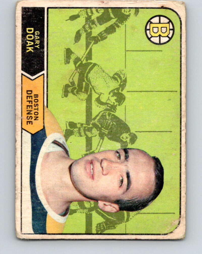 1968-69 O-Pee-Chee #138 Gary Doak Boston Bruins V1084