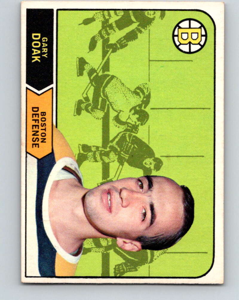 1968-69 O-Pee-Chee #138 Gary Doak Boston Bruins V1085