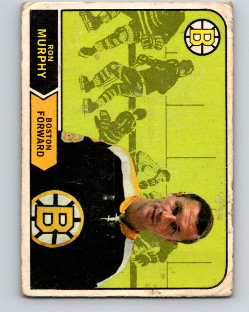 1968-69 O-Pee-Chee #139 Ron Murphy Boston Bruins V1087