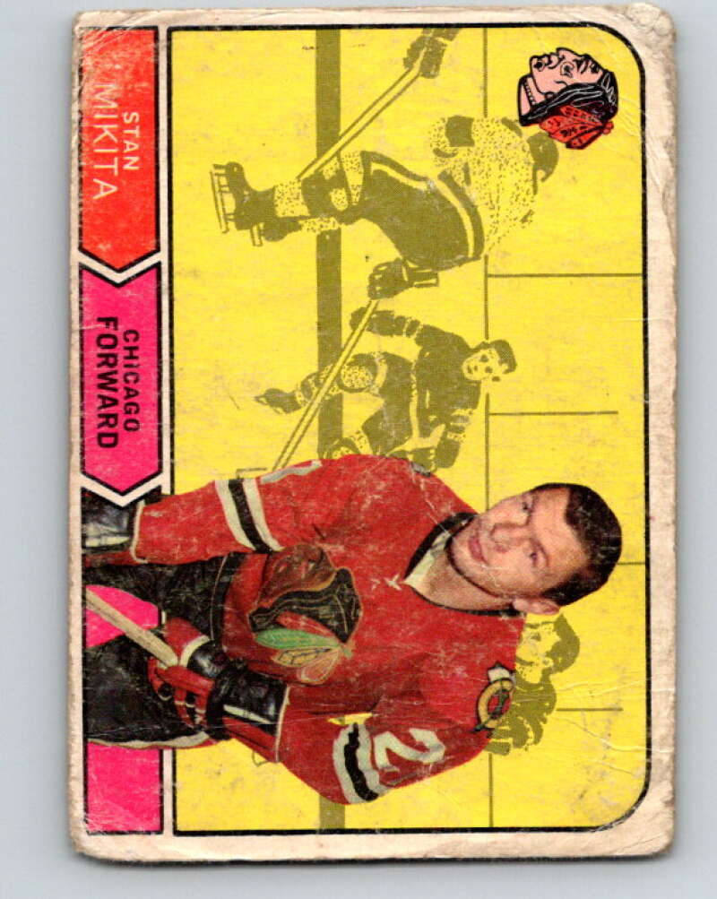 1968-69 O-Pee-Chee #155 Stan Mikita Chicago Blackhawks V1112
