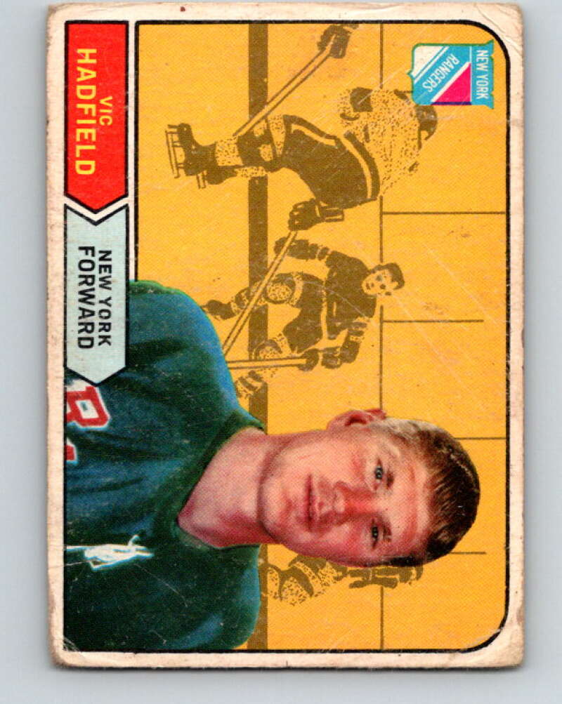 1968-69 O-Pee-Chee #171 Vic Hadfield New York Rangers V1134