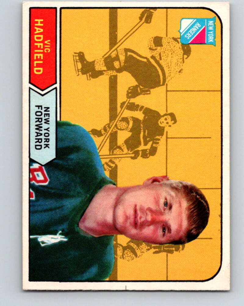 1968-69 O-Pee-Chee #171 Vic Hadfield New York Rangers V1135