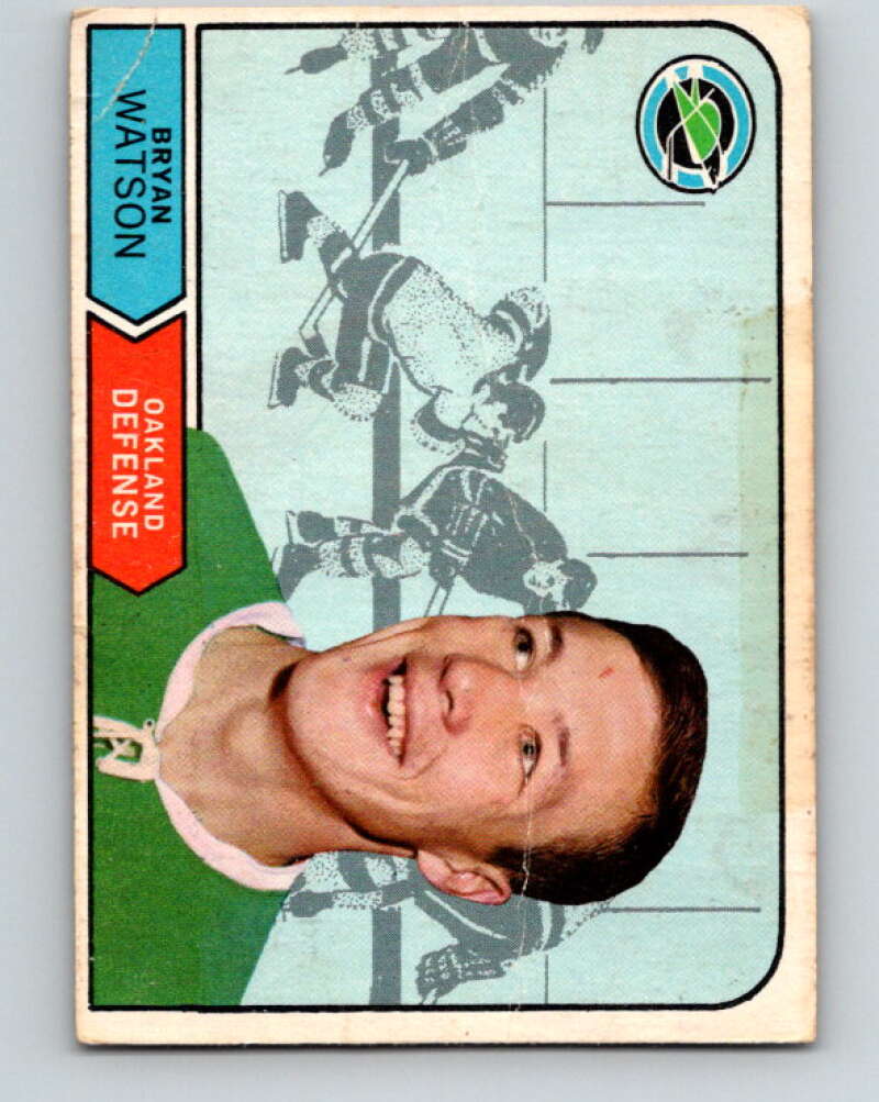 1968-69 O-Pee-Chee #173 Bryan Watson Oakland Seals V1137
