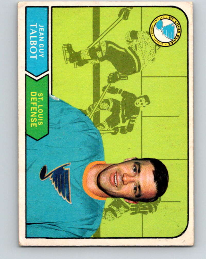 1968-69 O-Pee-Chee #179 Jean-Guy Talbot St. Louis Blues V1145
