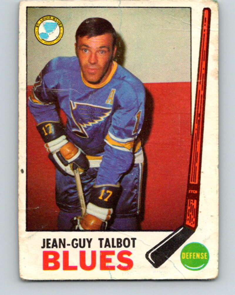 1969-70 O-Pee-Chee #15 Jean-Guy Talbot St. Louis Blues V1221