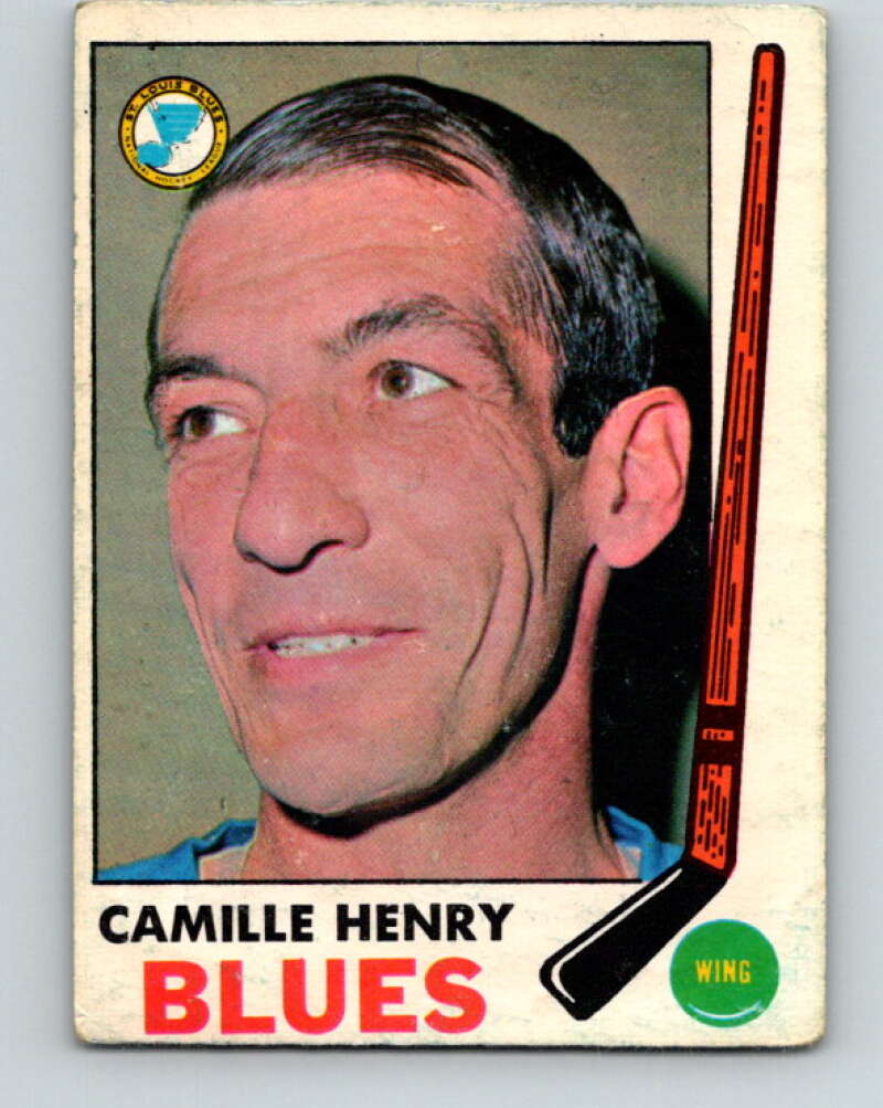 1969-70 O-Pee-Chee #17 Camille Henry St. Louis Blues V1226