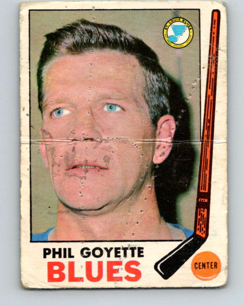 1969-70 O-Pee-Chee #21 Phil Goyette St. Louis Blues V1240