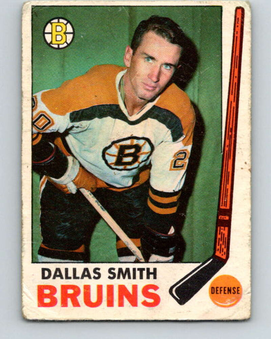 1969-70 O-Pee-Chee #25 Dallas Smith  Boston Bruins  V1246