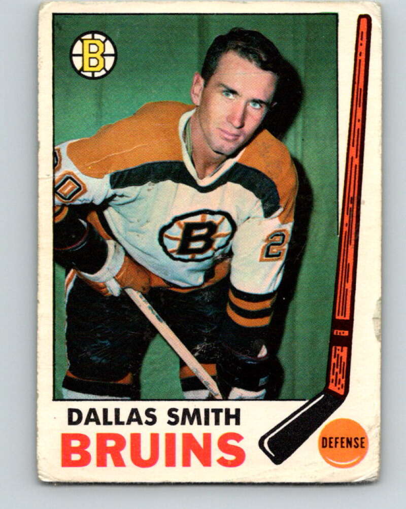 1969-70 O-Pee-Chee #25 Dallas Smith Boston Bruins V1247
