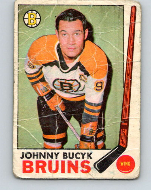 1969-70 O-Pee-Chee #26 Johnny Bucyk  Boston Bruins  V1248