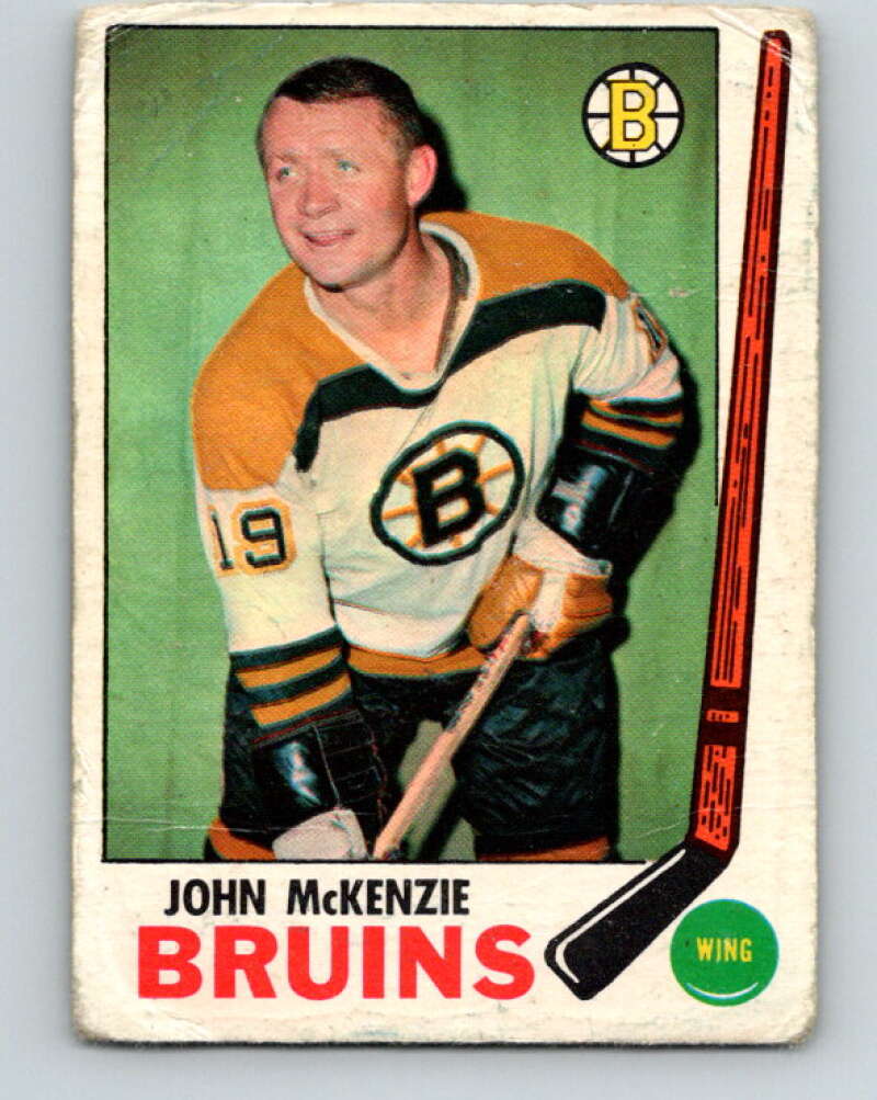 1969-70 O-Pee-Chee #28 John McKenzie Boston Bruins V1255