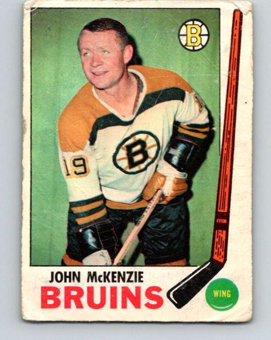 1969-70 O-Pee-Chee #28 John McKenzie  Boston Bruins  V1256