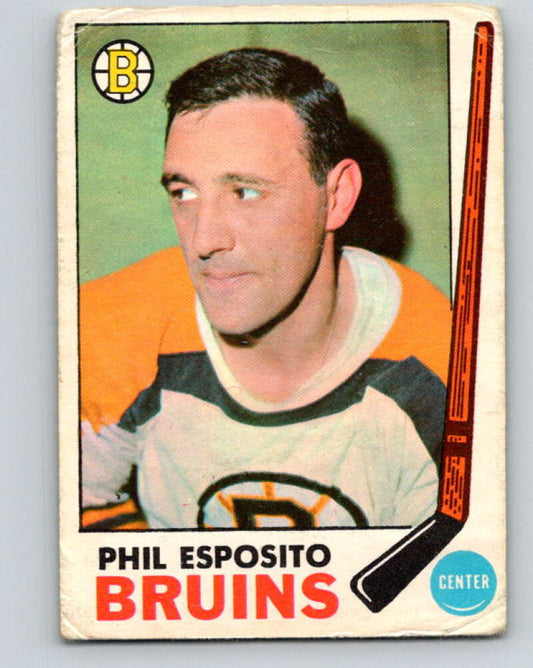 1969-70 O-Pee-Chee #30 Phil Esposito  Boston Bruins  V1259