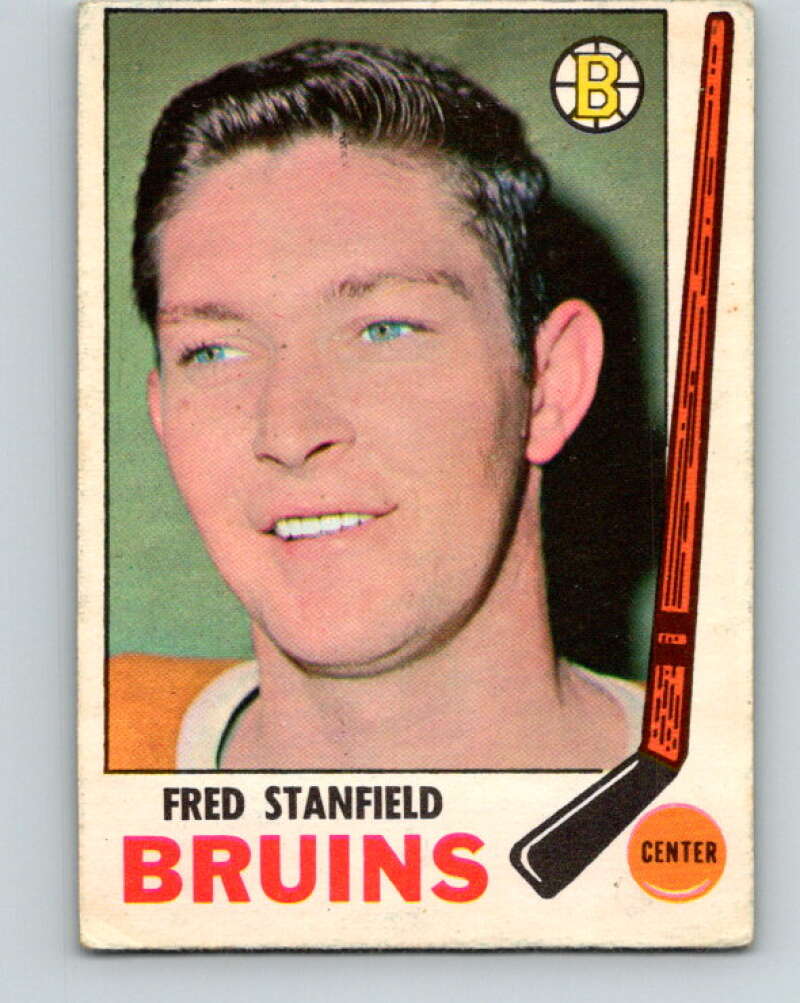 1969-70 O-Pee-Chee #32 Fred Stanfield Boston Bruins V1262