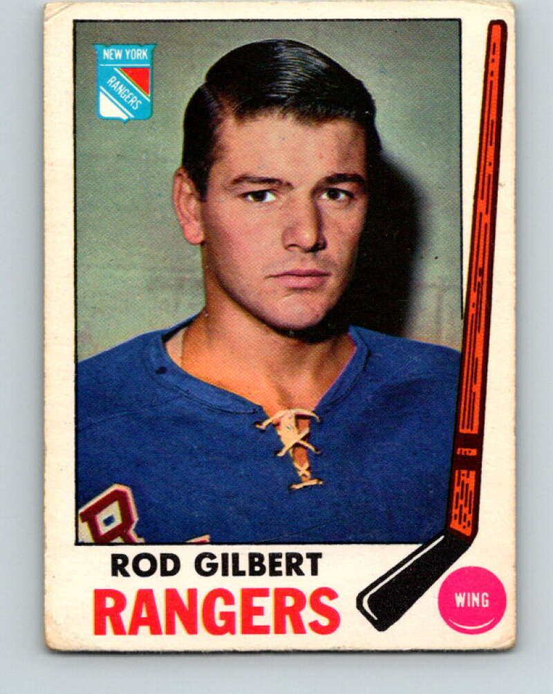 1969-70 O-Pee-Chee #37 Rod Gilbert New York Rangers V1271