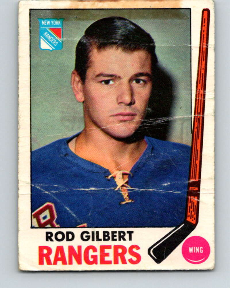 1969-70 O-Pee-Chee #37 Rod Gilbert New York Rangers V1272