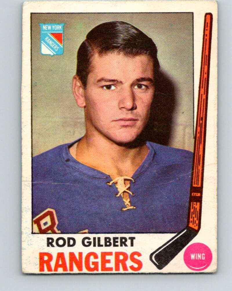 1969-70 O-Pee-Chee #37 Rod Gilbert New York Rangers V1273