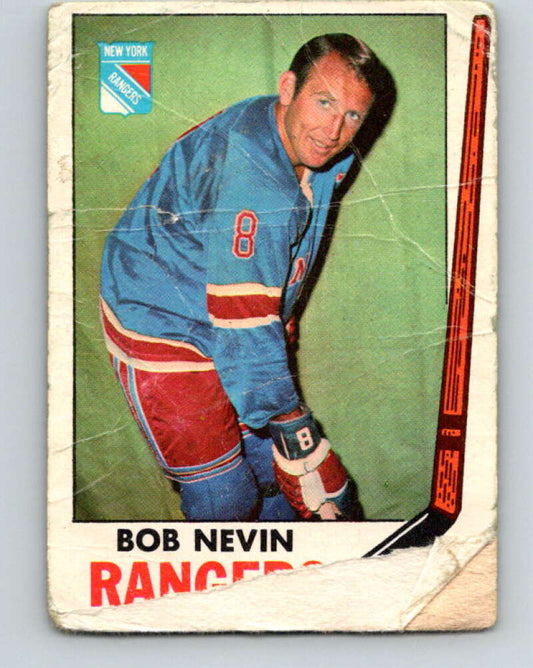1969-70 O-Pee-Chee #40 Bob Nevin  New York Rangers  V1277