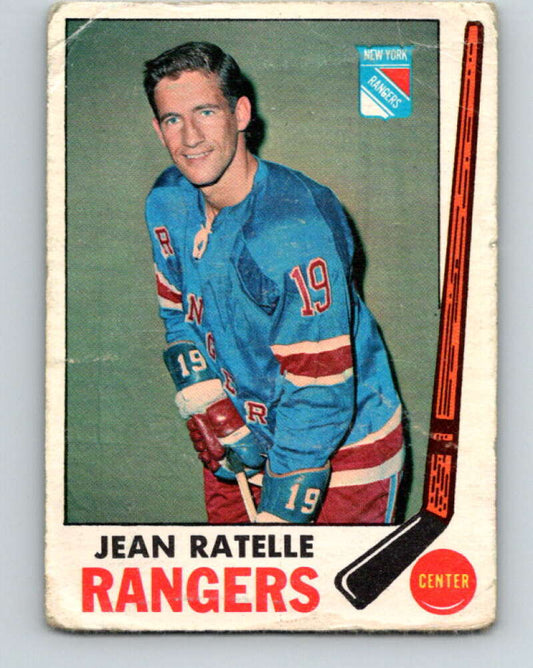 1969-70 O-Pee-Chee #42 Jean Ratelle  New York Rangers  V1283