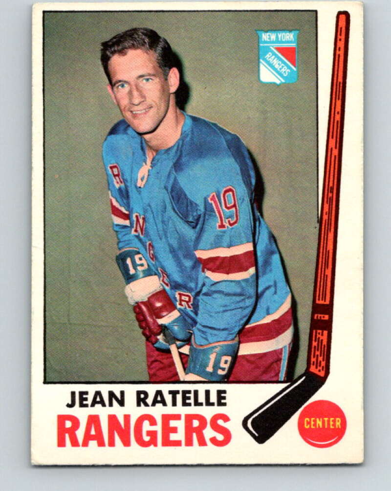 1969-70 O-Pee-Chee #42 Jean Ratelle New York Rangers V1284