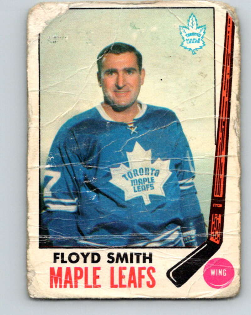 1969-70 O-Pee-Chee #49 Floyd Smith Toronto Maple Leafs V1303