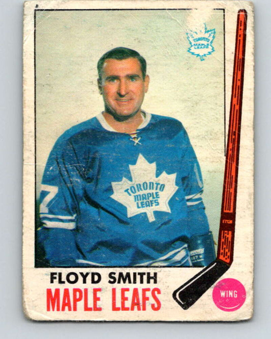 1969-70 O-Pee-Chee #49 Floyd Smith  Toronto Maple Leafs  V1305