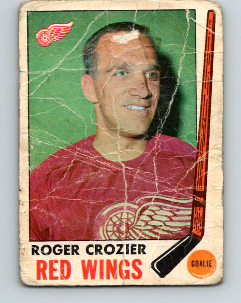 1969-70 O-Pee-Chee #55 Roger Crozier Detroit Red Wings V1320