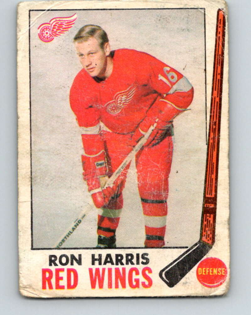 1969-70 O-Pee-Chee #64 Ron Harris Detroit Red Wings V1334
