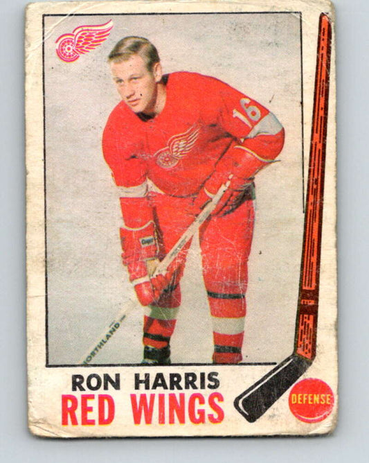 1969-70 O-Pee-Chee #64 Ron Harris  Detroit Red Wings  V1334