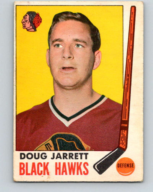 1969-70 O-Pee-Chee #67 Doug Jarrett  Chicago Blackhawks  V1343